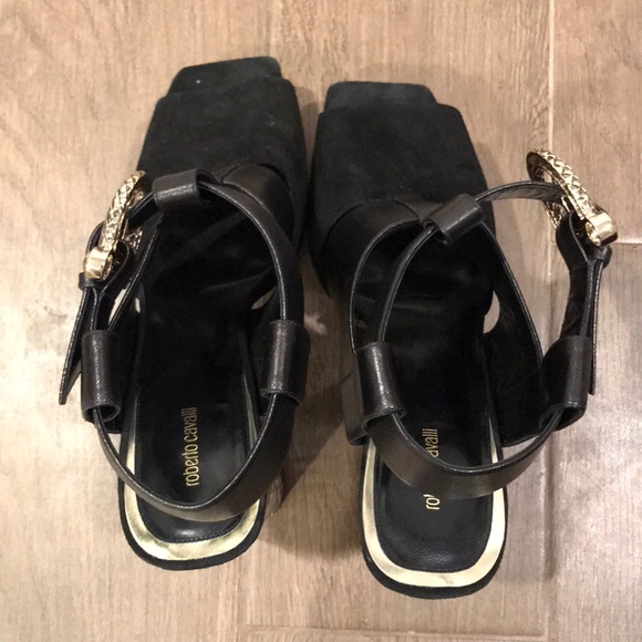 Roberto Cavalli like new platform sandal heel - Picture 6 of 7